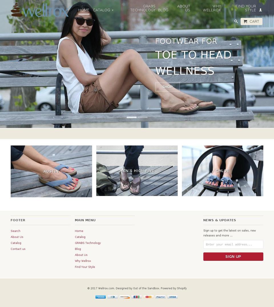 wellrox.com shopify website screenshot