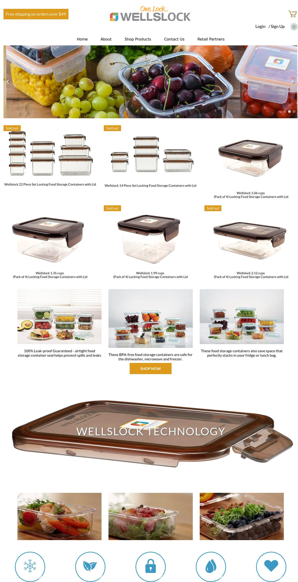 wellslock.com shopify website screenshot