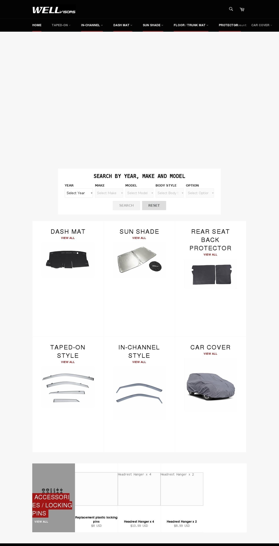 wellvisors.com shopify website screenshot