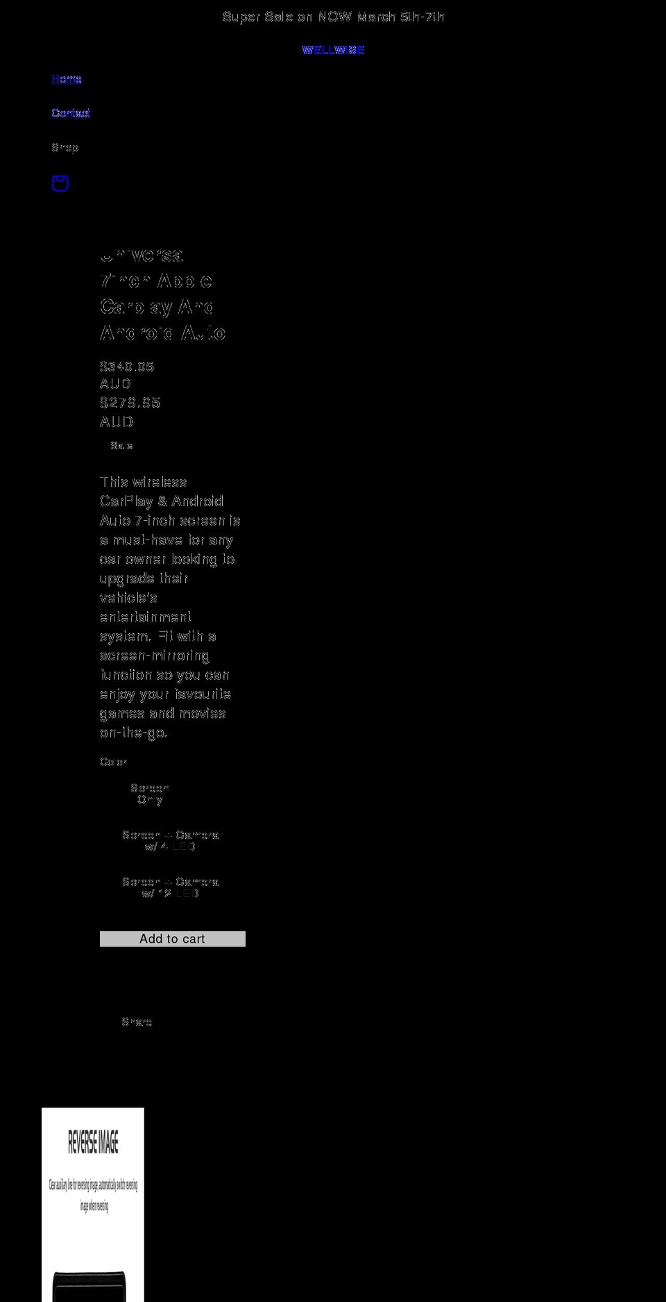 wellwisestore.com shopify website screenshot