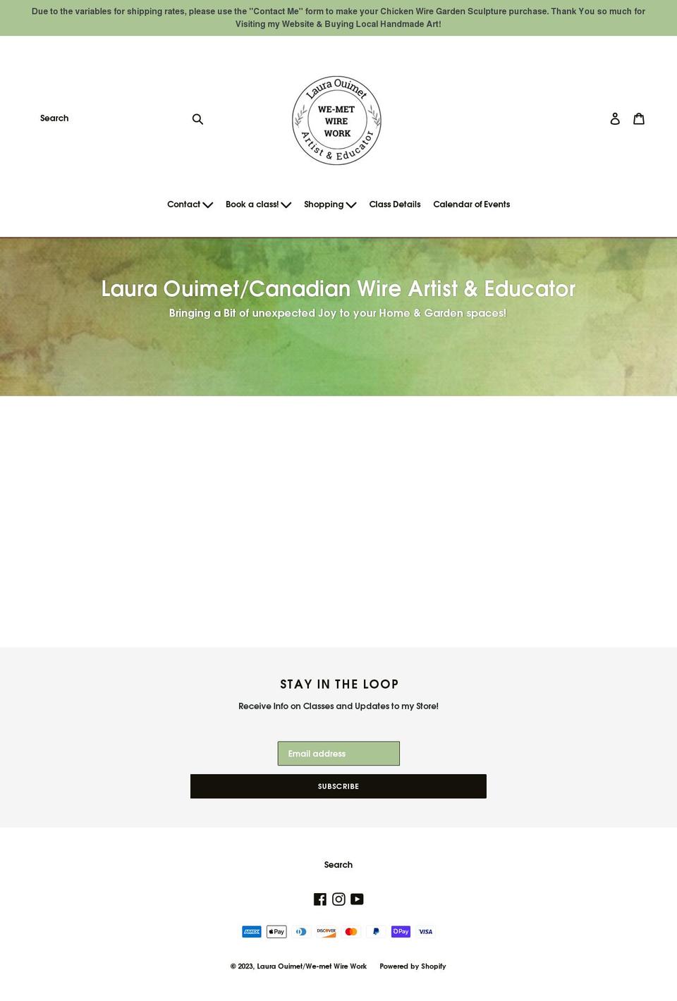 wemetwirework.ca shopify website screenshot