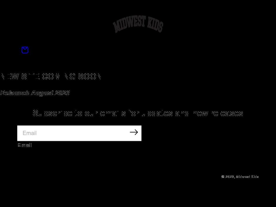 wemidwestkids.com shopify website screenshot
