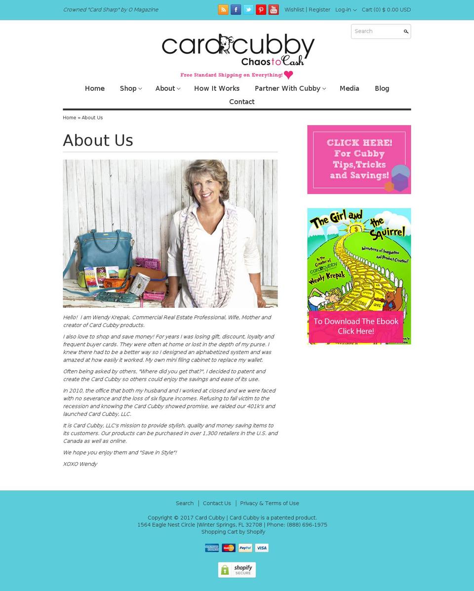 wendykrepak.com shopify website screenshot