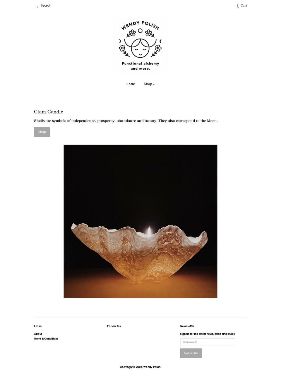 wendypolish.com shopify website screenshot