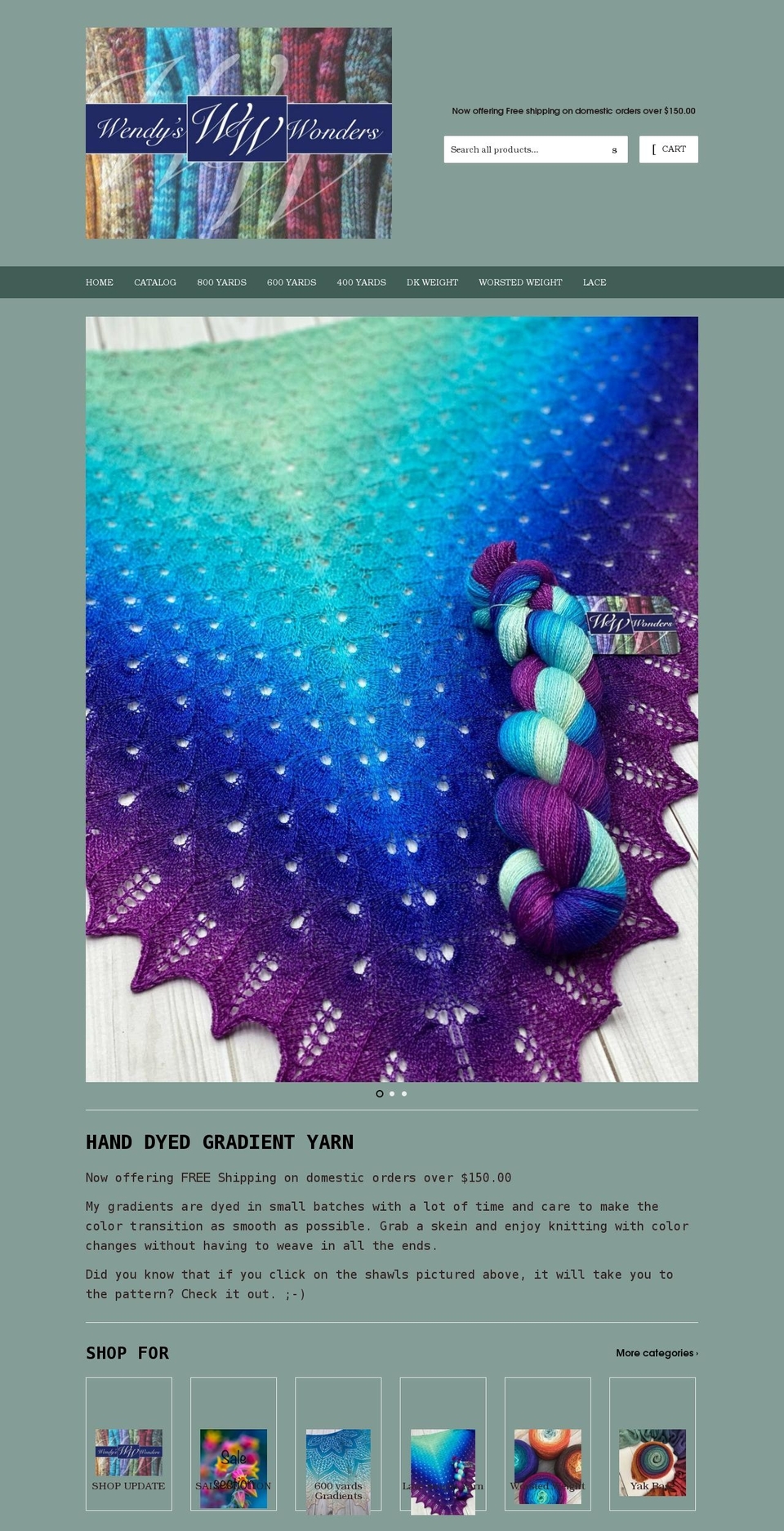 wendyswonders127llc.com shopify website screenshot