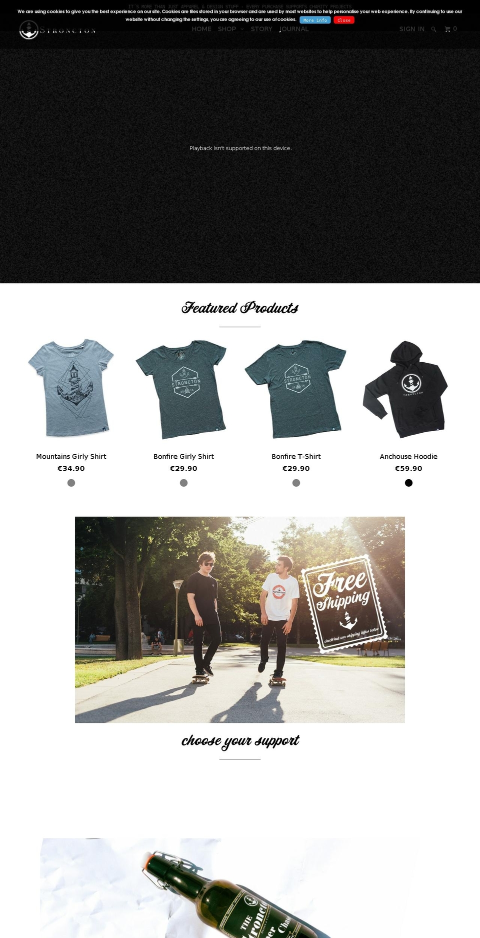 weraw-clothing.com shopify website screenshot