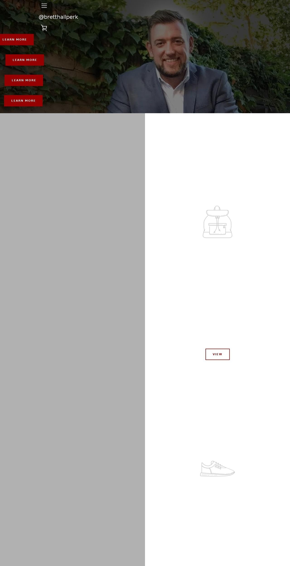 wereheavy.com shopify website screenshot