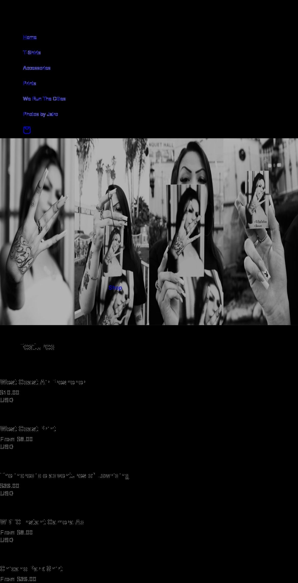 werunthecities.com shopify website screenshot