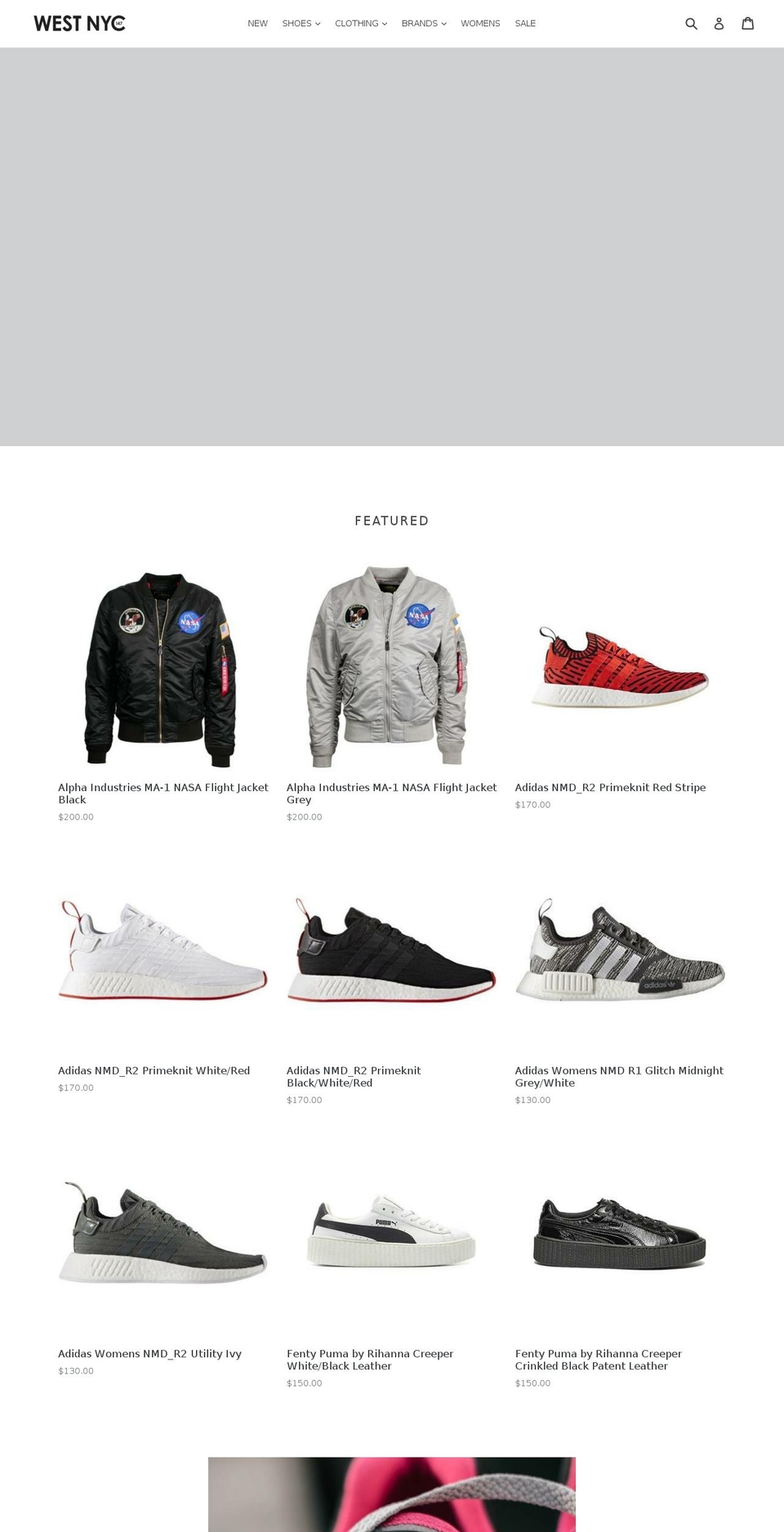 west147.com shopify website screenshot