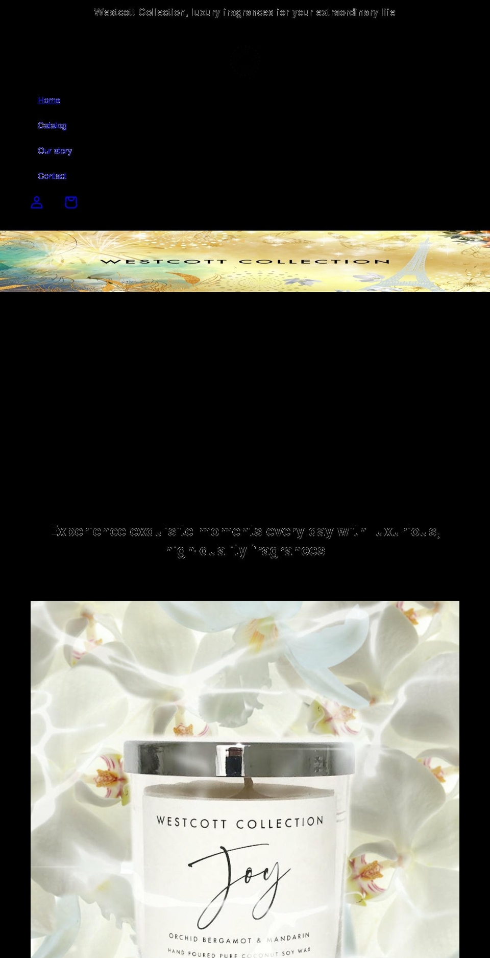 westcottcollection.com shopify website screenshot