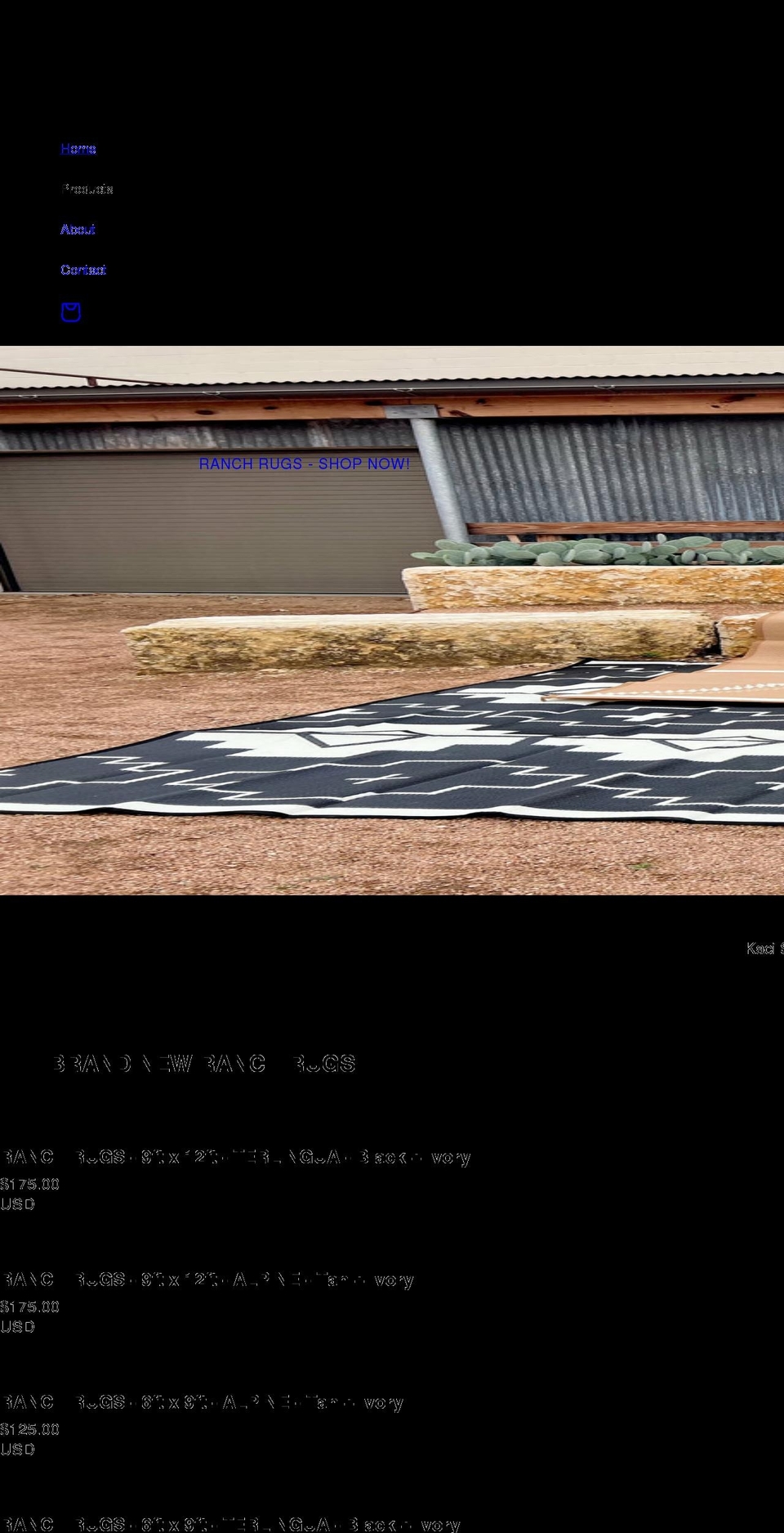 westerngrande.com shopify website screenshot