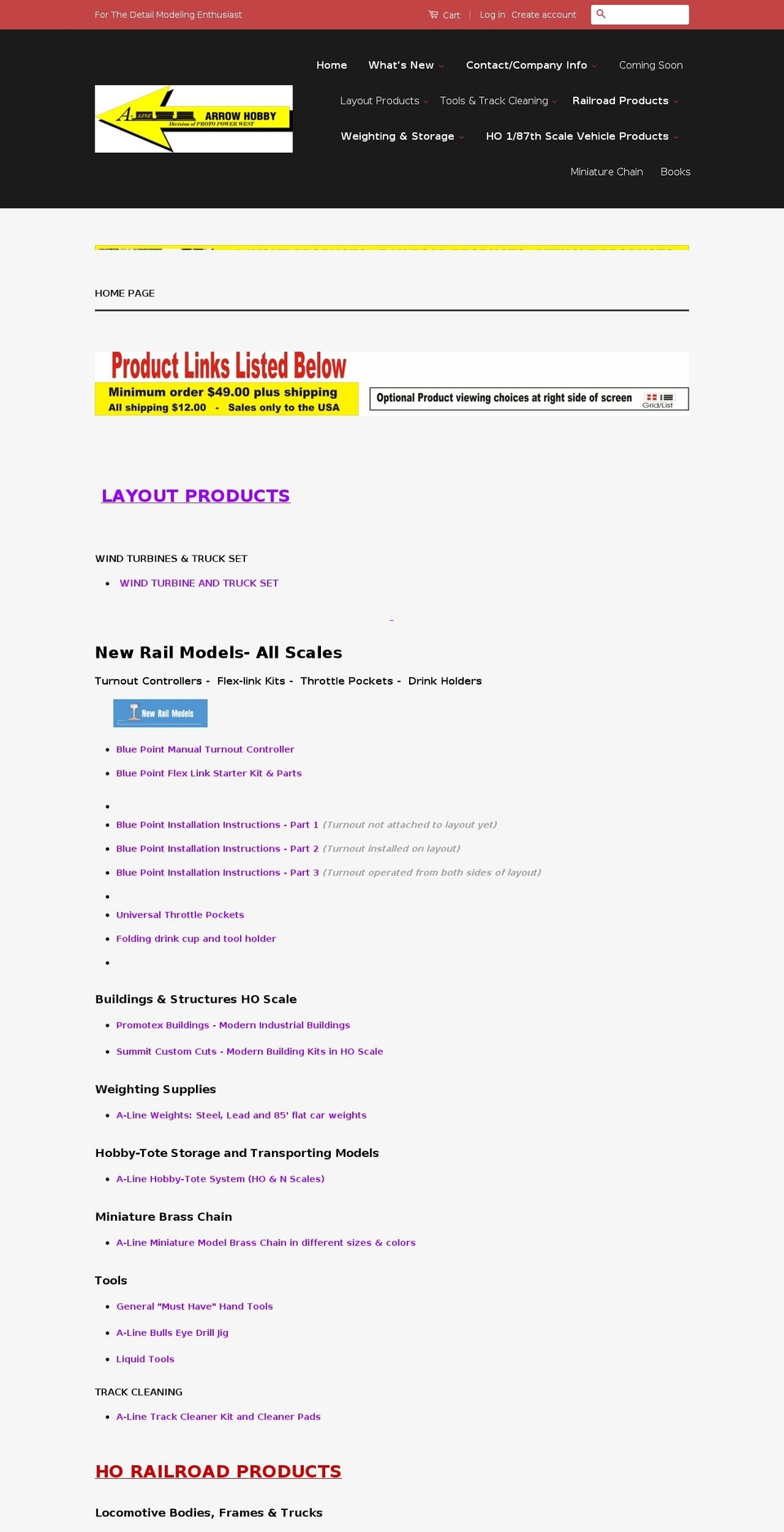 westernprototypemodelers.com shopify website screenshot