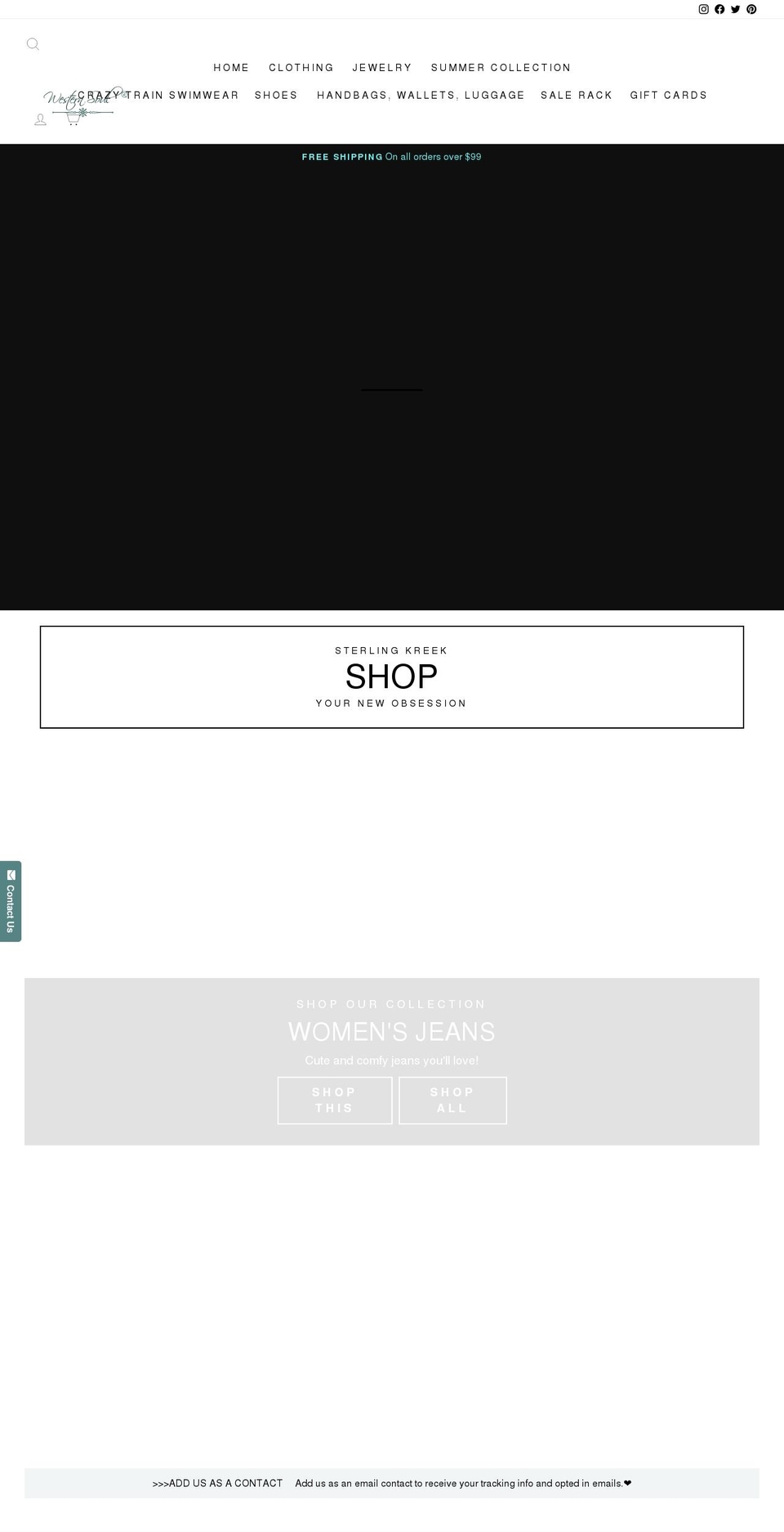 westernsoul.com shopify website screenshot