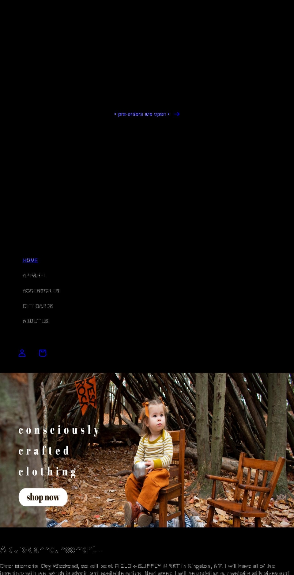 westrockapparel.com shopify website screenshot