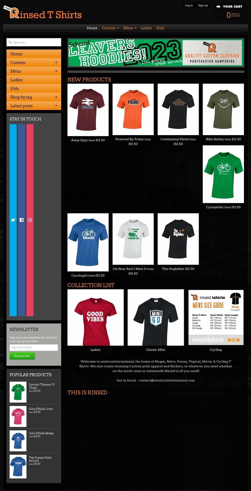 westruxinternational.com shopify website screenshot