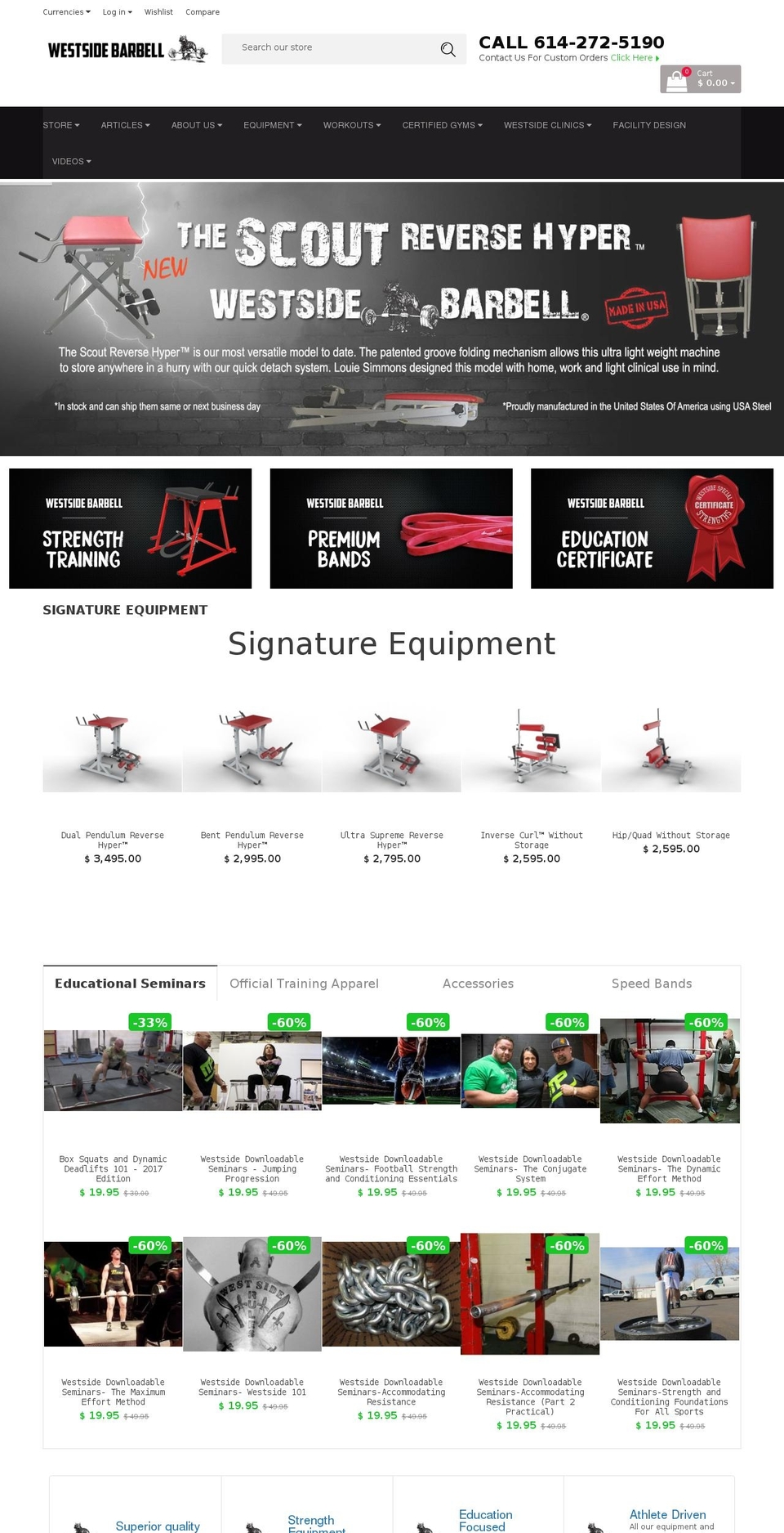 westside-barbell.com shopify website screenshot