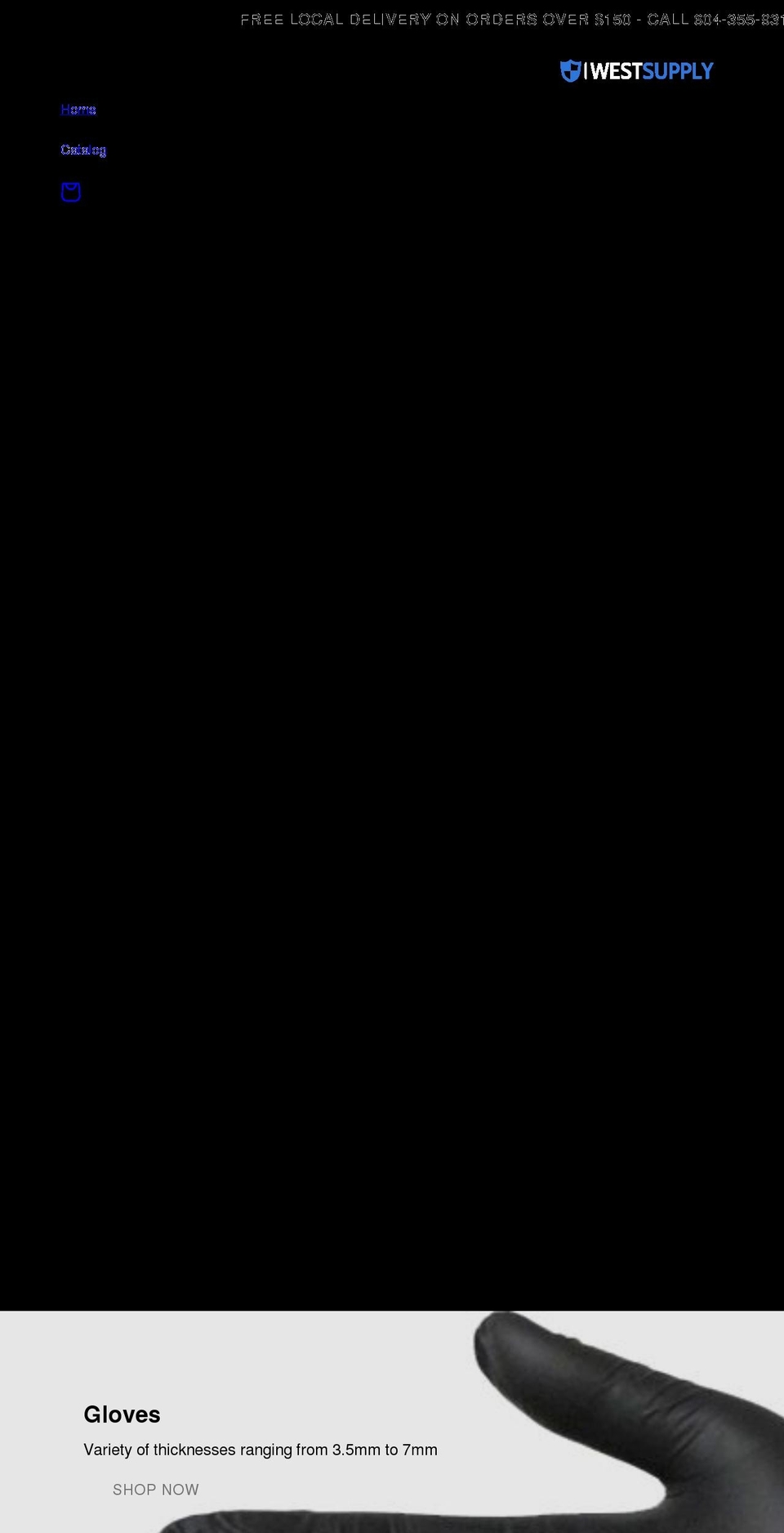 westsupply.ca shopify website screenshot