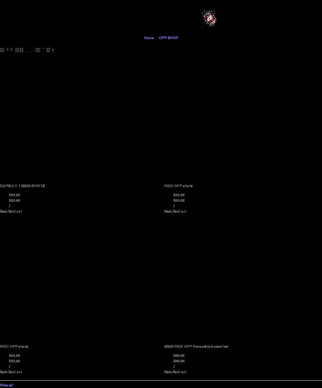 wetheoppsllc.com shopify website screenshot