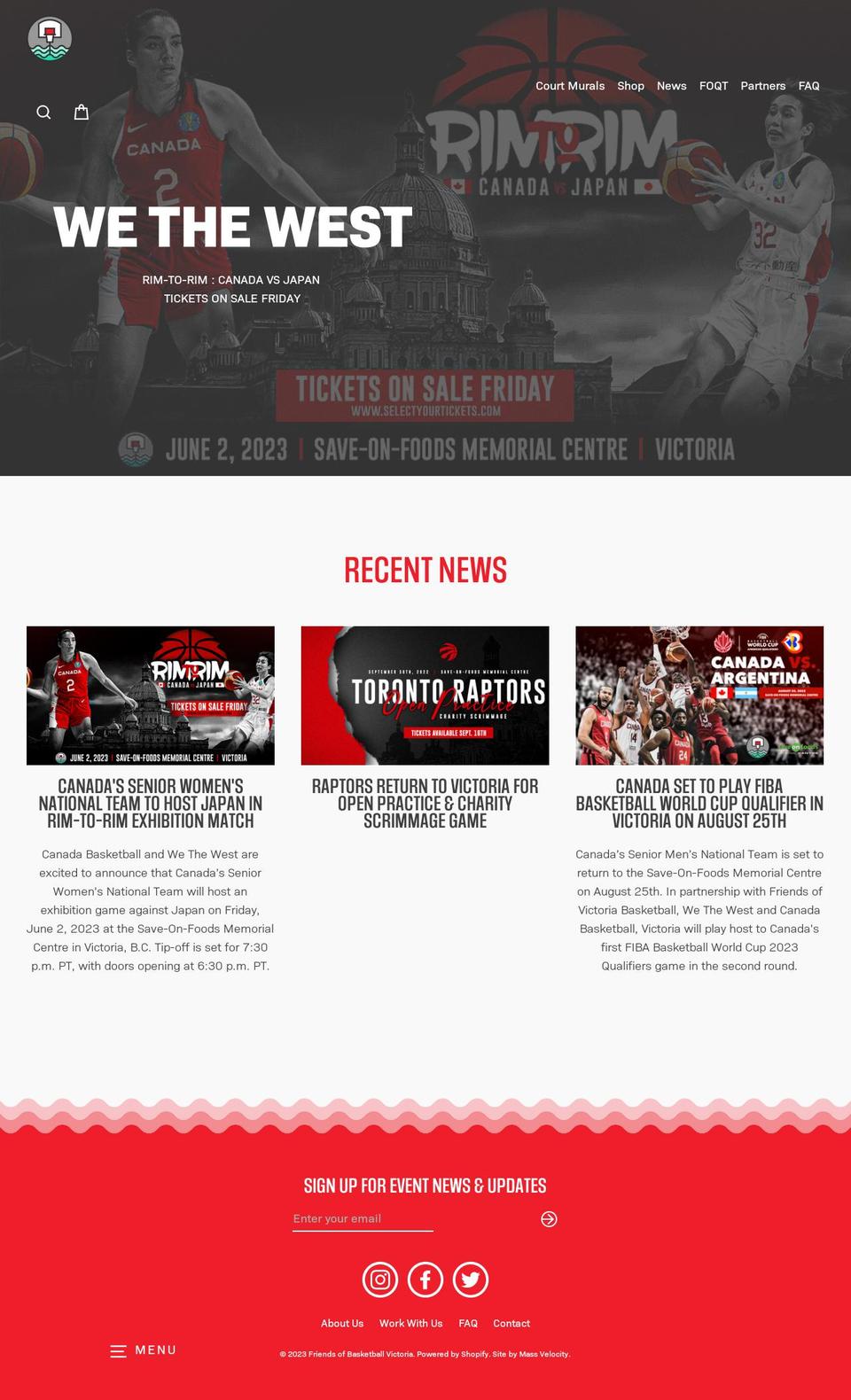 wethewestfest.com shopify website screenshot