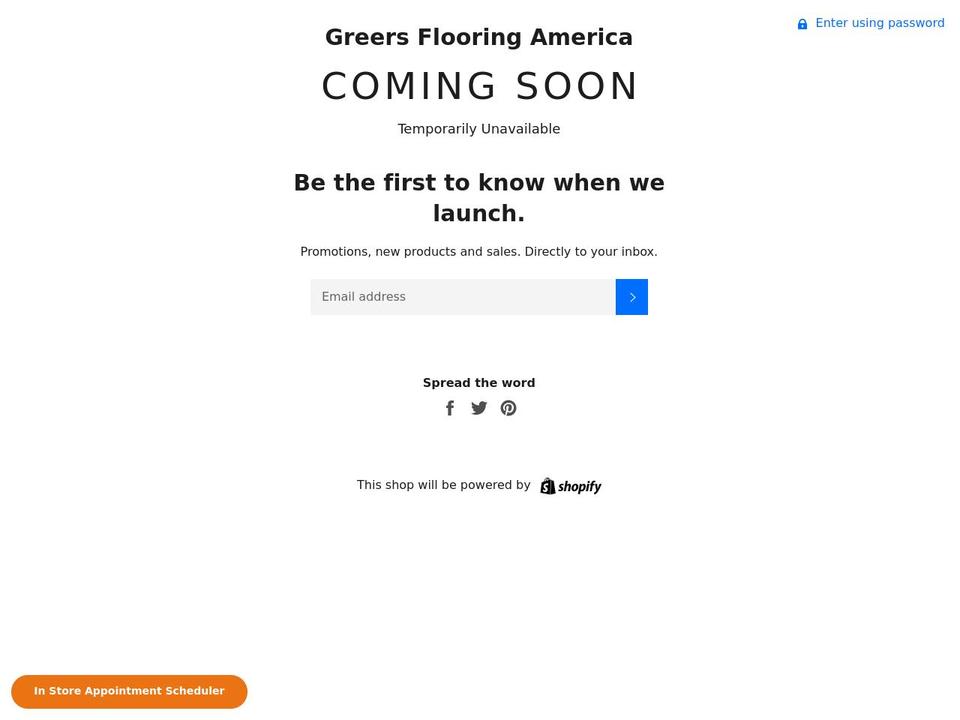 wewillflooryou.net shopify website screenshot