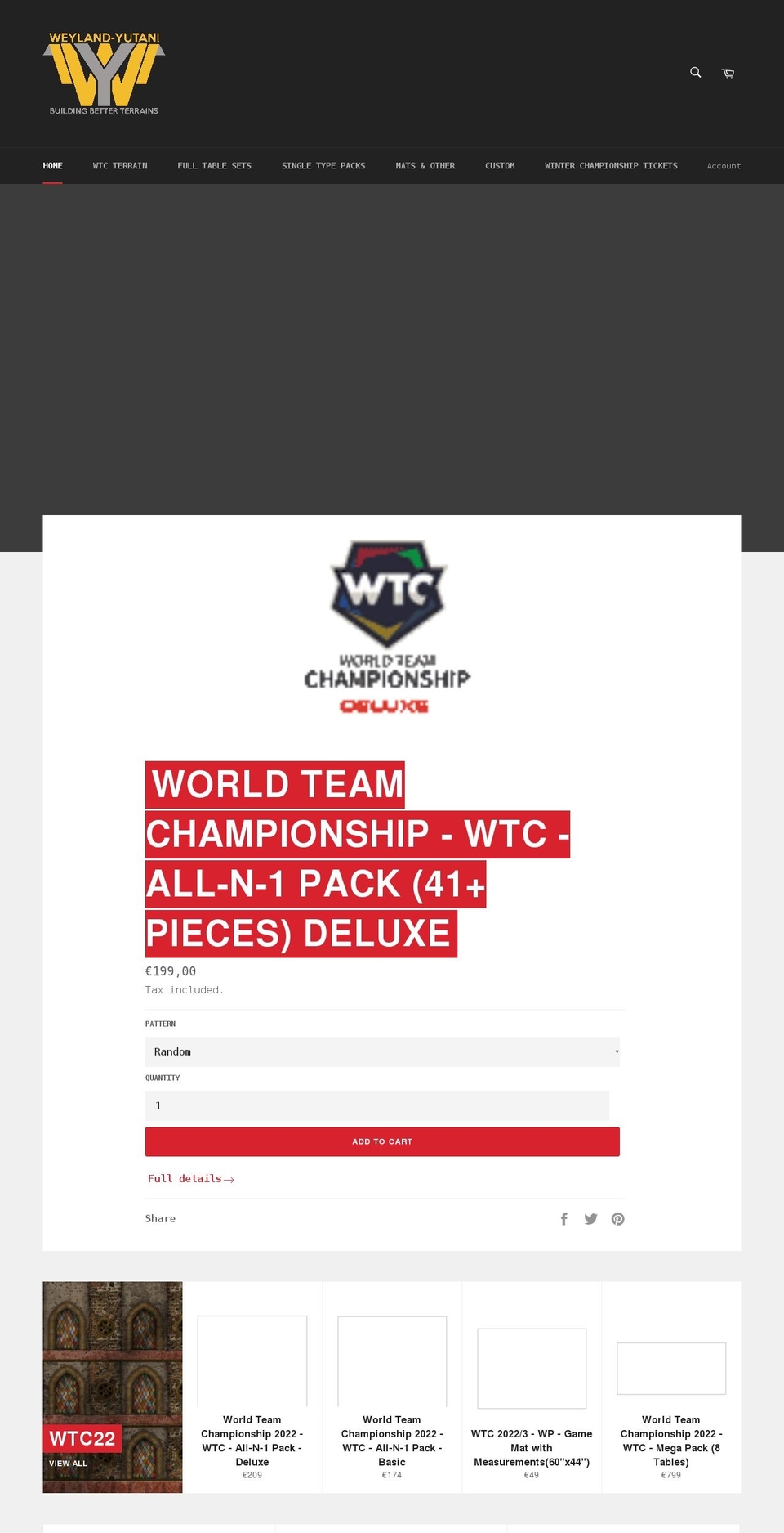 weyland-yutani-inc.com shopify website screenshot