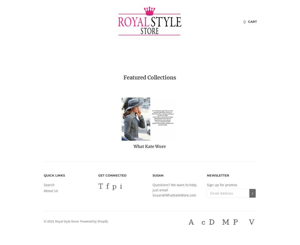 what-kate-wore-store.myshopify.com shopify website screenshot
