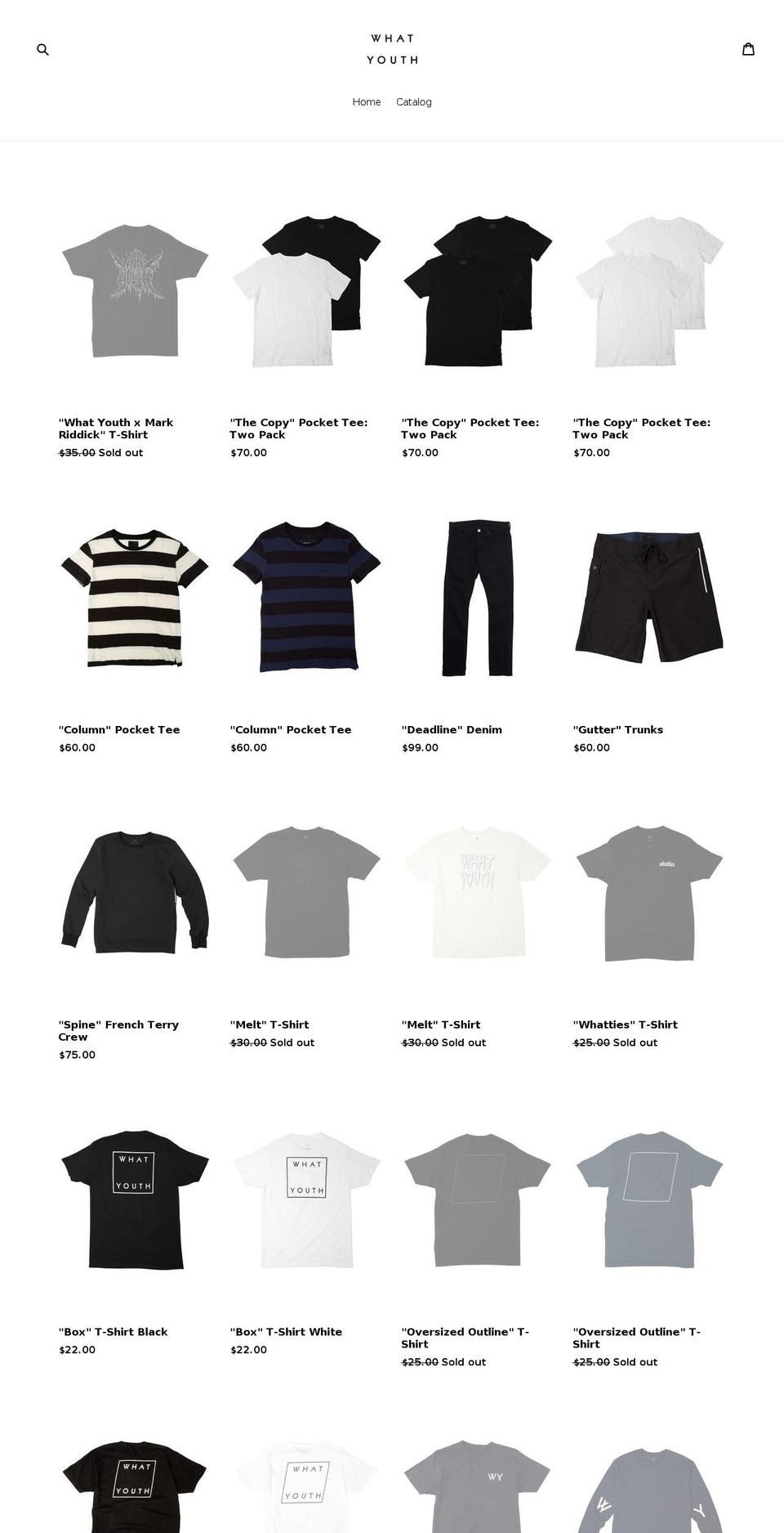 what-youth-shop.myshopify.com shopify website screenshot