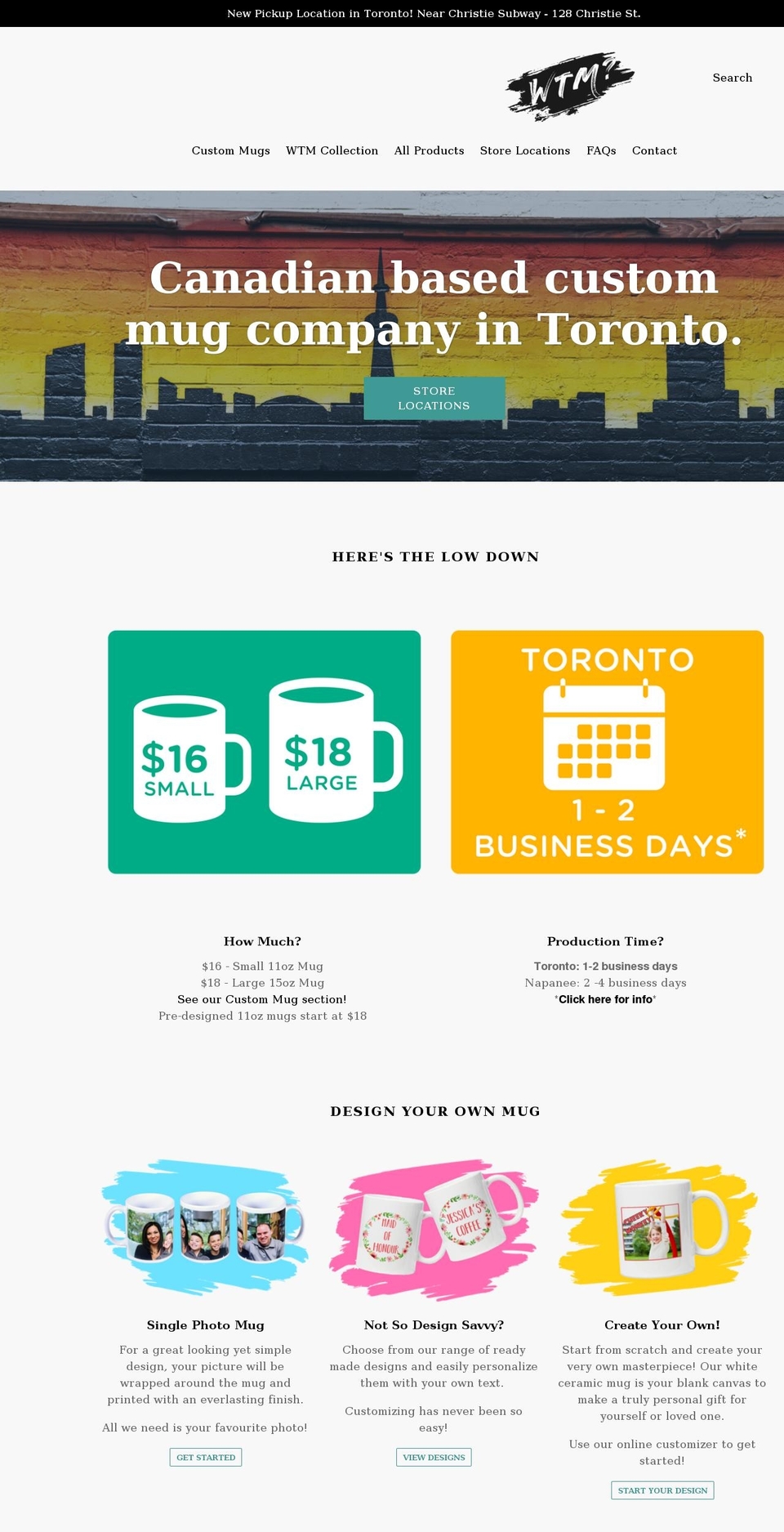 whatthemug.com shopify website screenshot