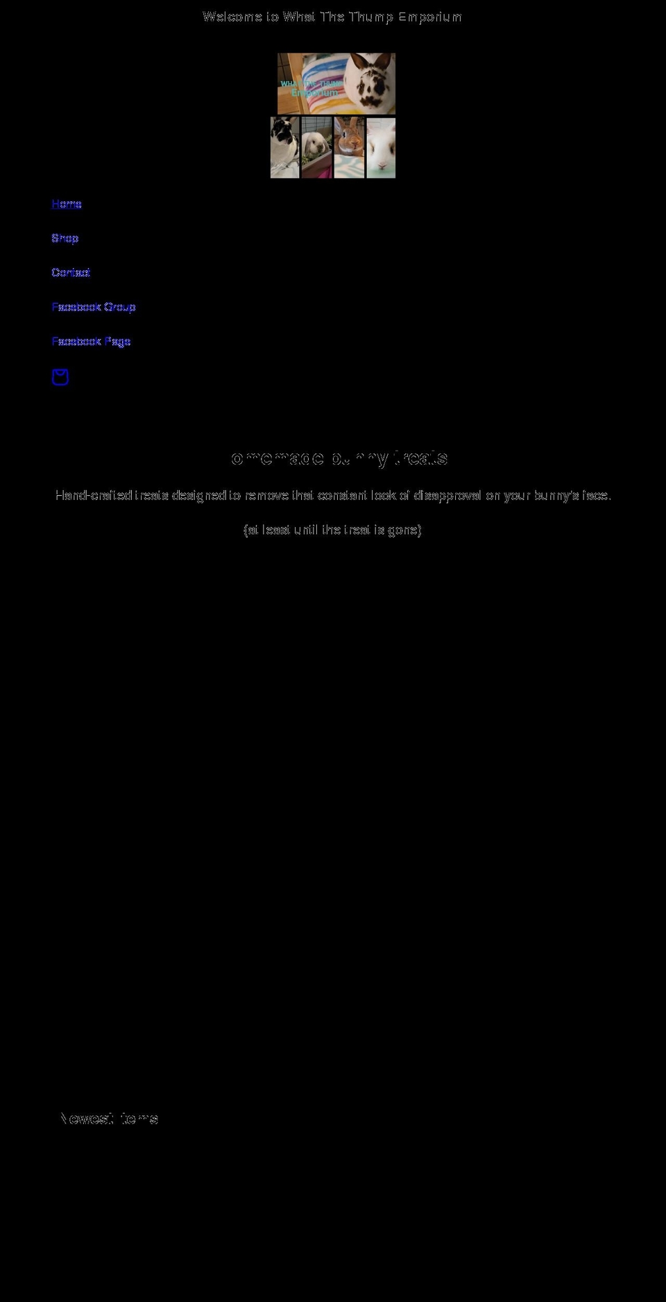 whatthethump.com shopify website screenshot