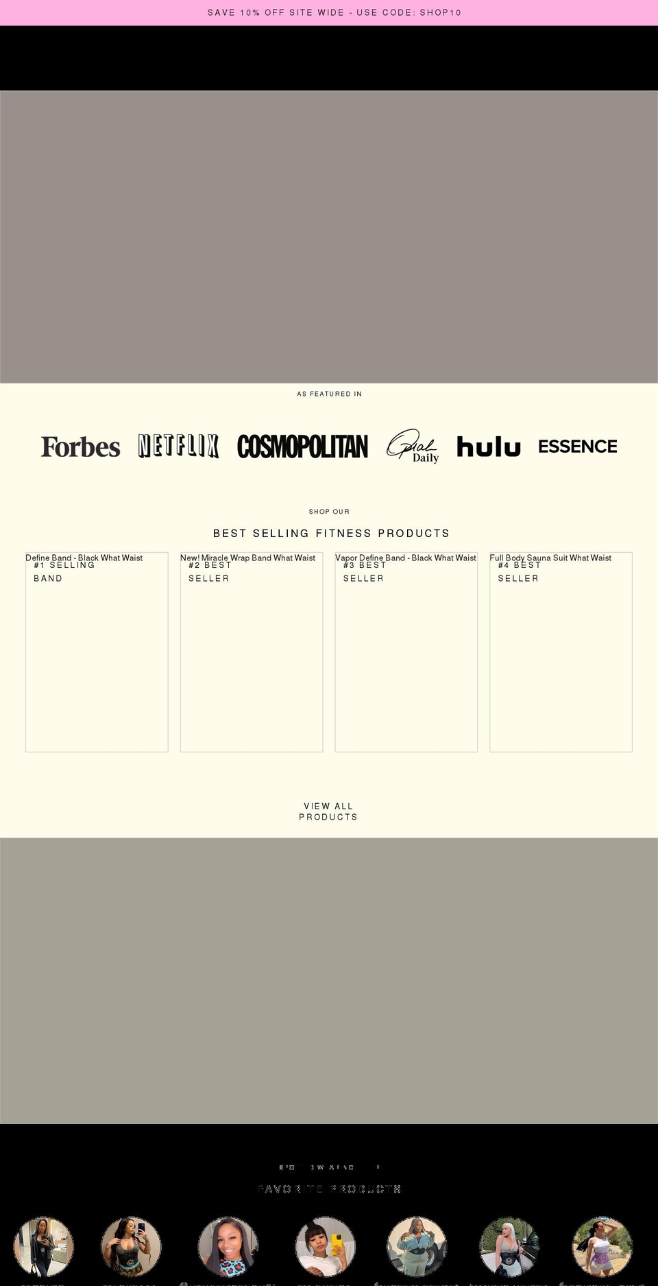 whatwaist.com shopify website screenshot