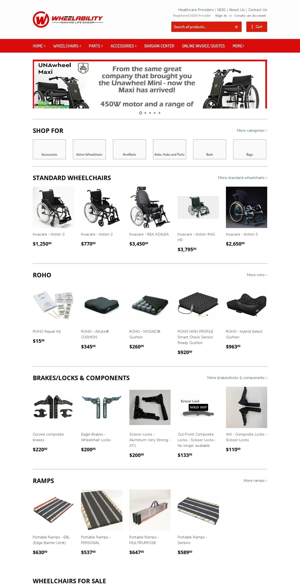 wheelability.myshopify.com shopify website screenshot