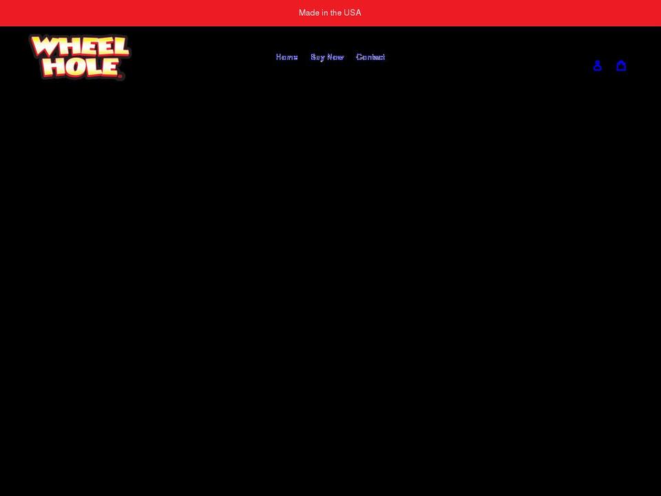 wheelhole.com shopify website screenshot