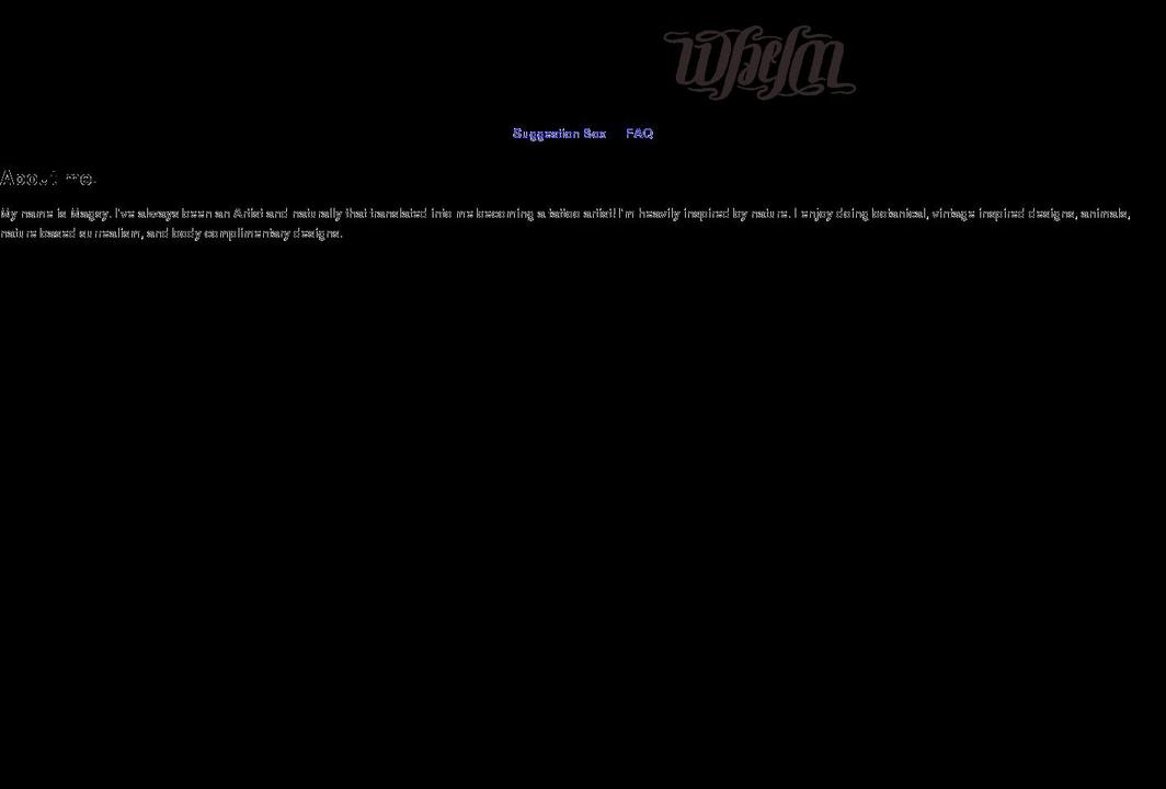 whelm.shop shopify website screenshot