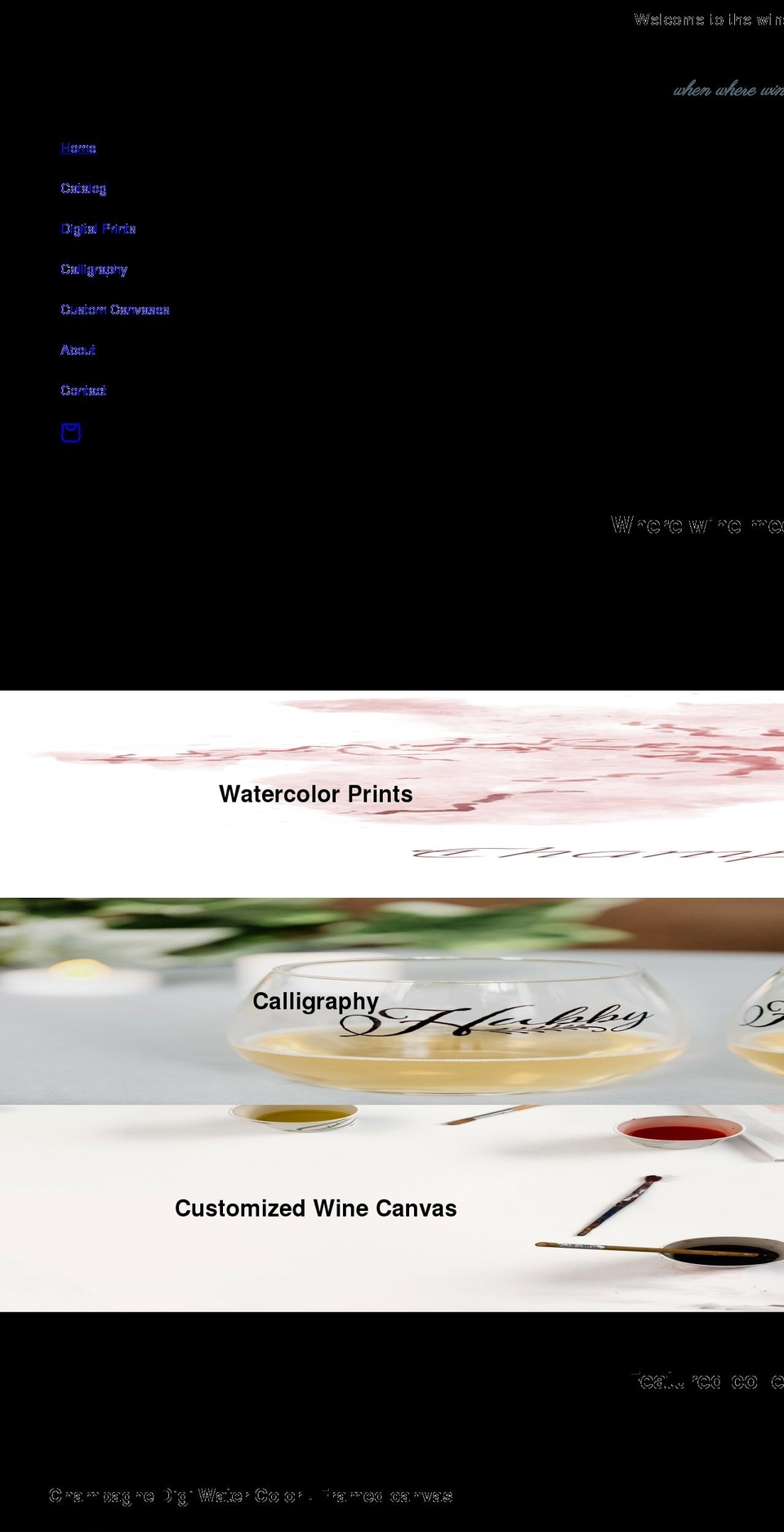 whenwherewine.com shopify website screenshot
