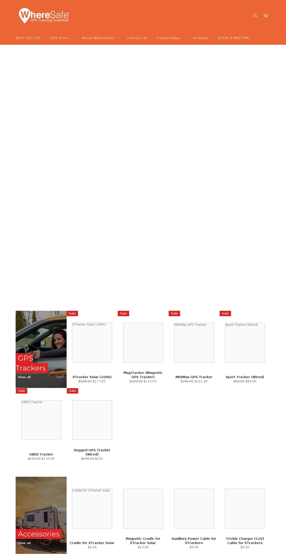 wheresafe.com shopify website screenshot
