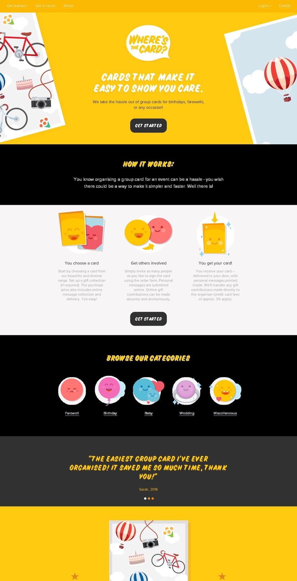 wheresthecard.com shopify website screenshot