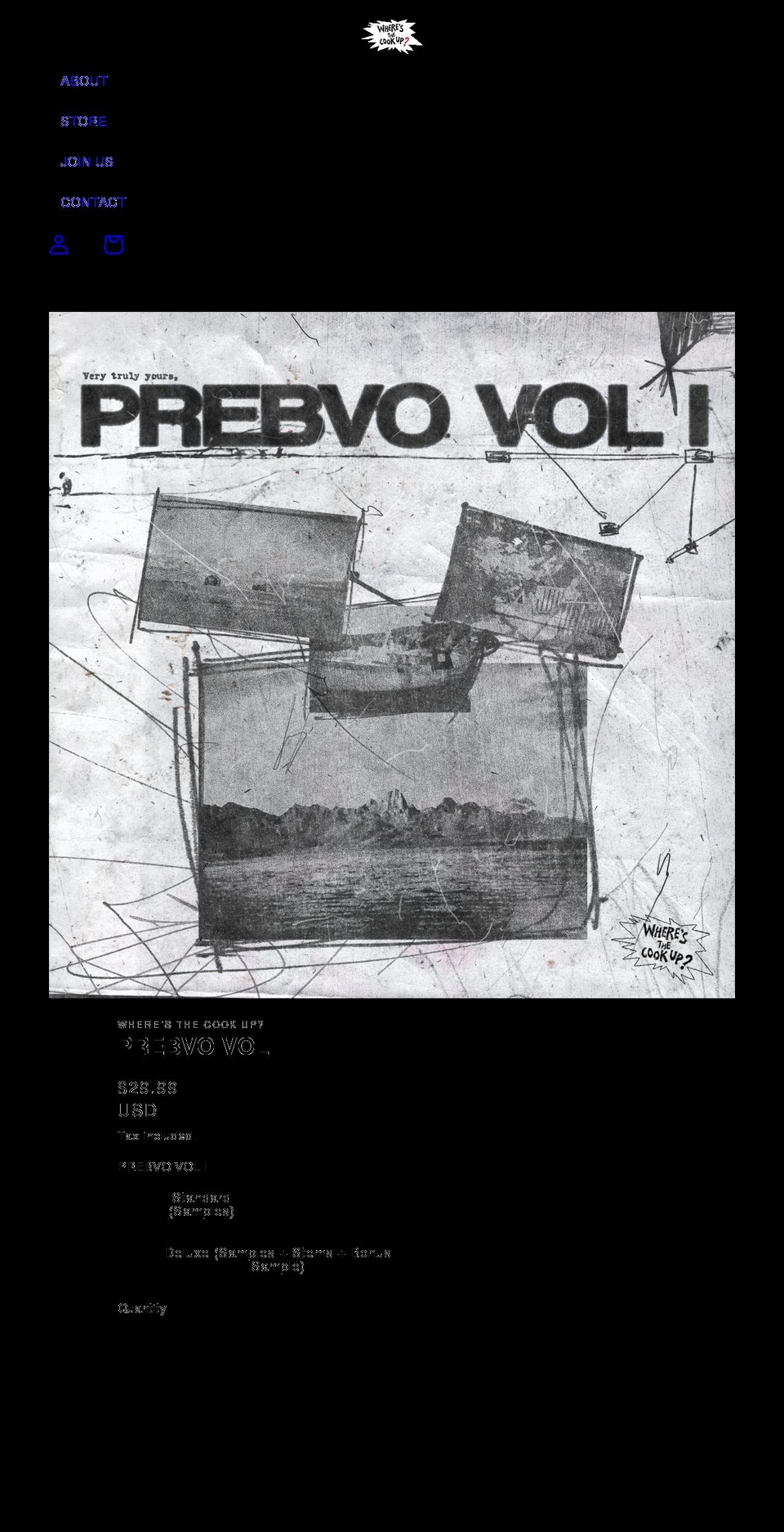 wheresthecookup.com shopify website screenshot