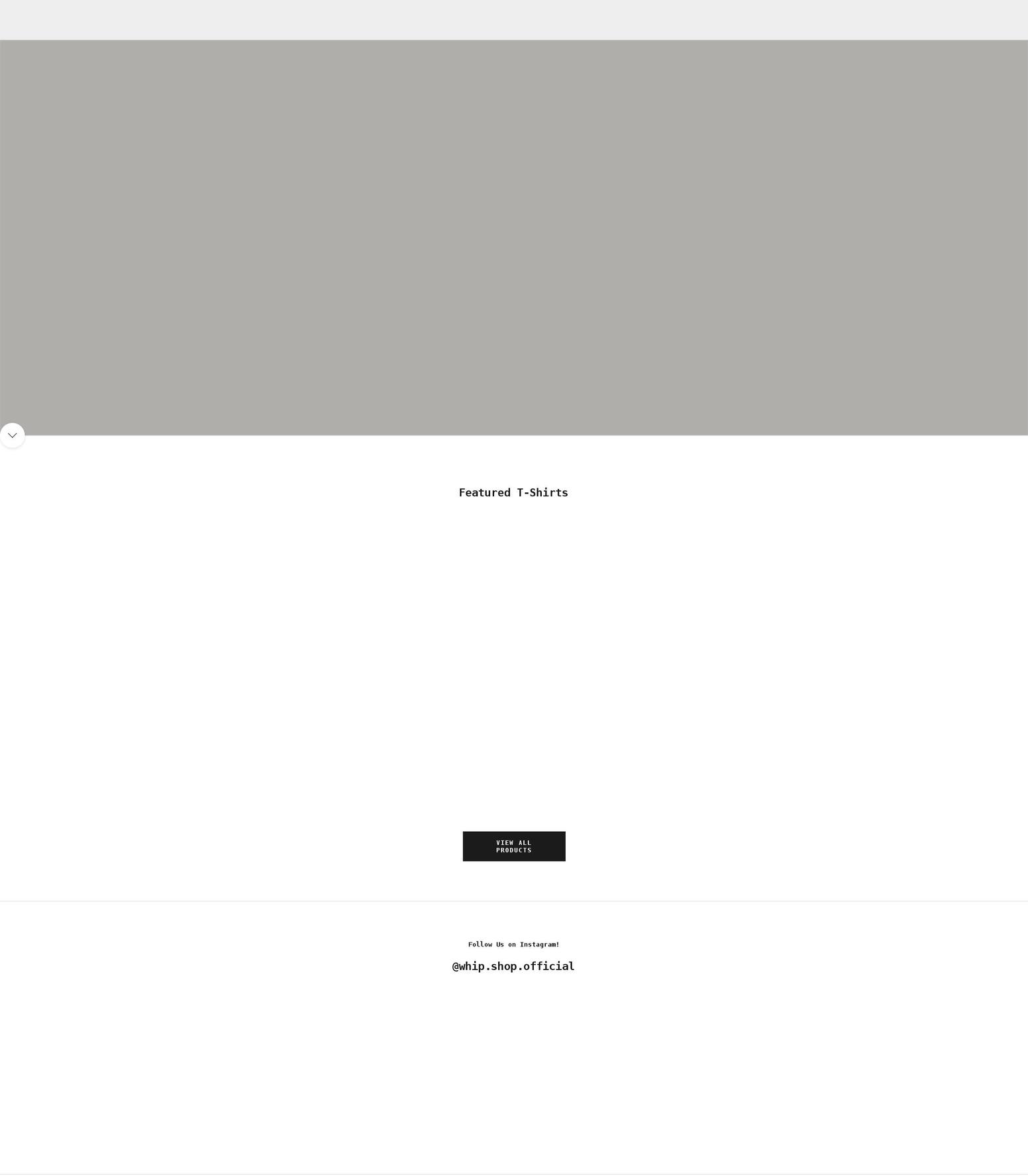 whip.shop shopify website screenshot