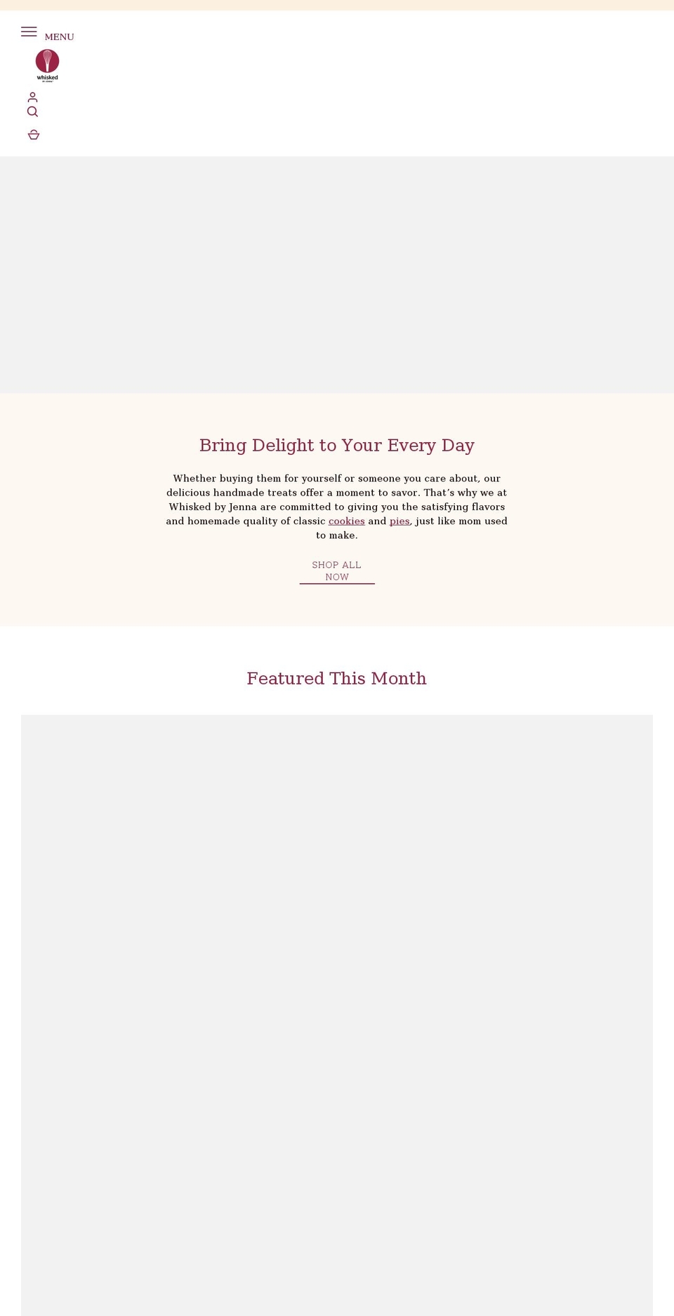 whiskeddc.com shopify website screenshot