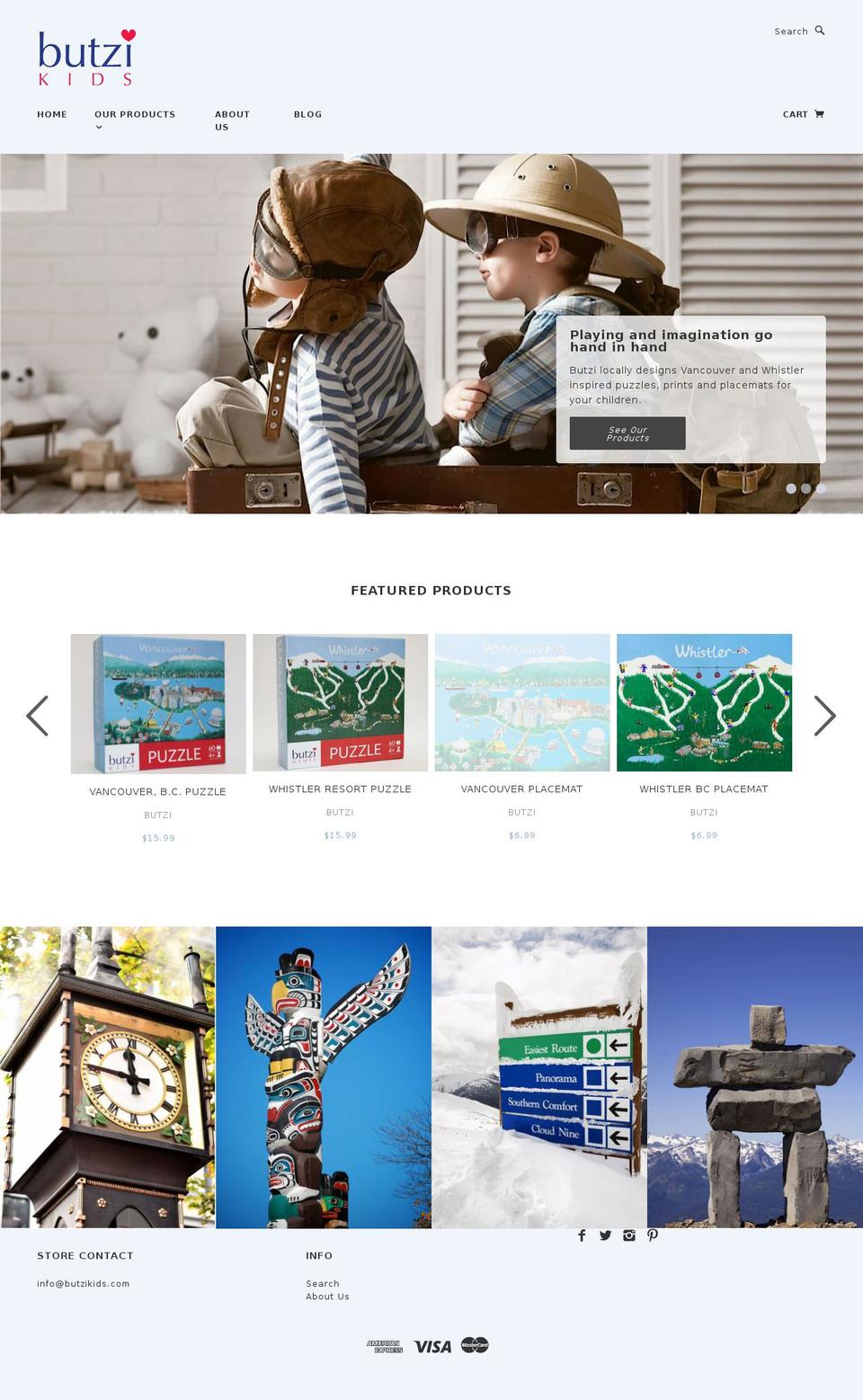 whistlerpuzzle.com shopify website screenshot