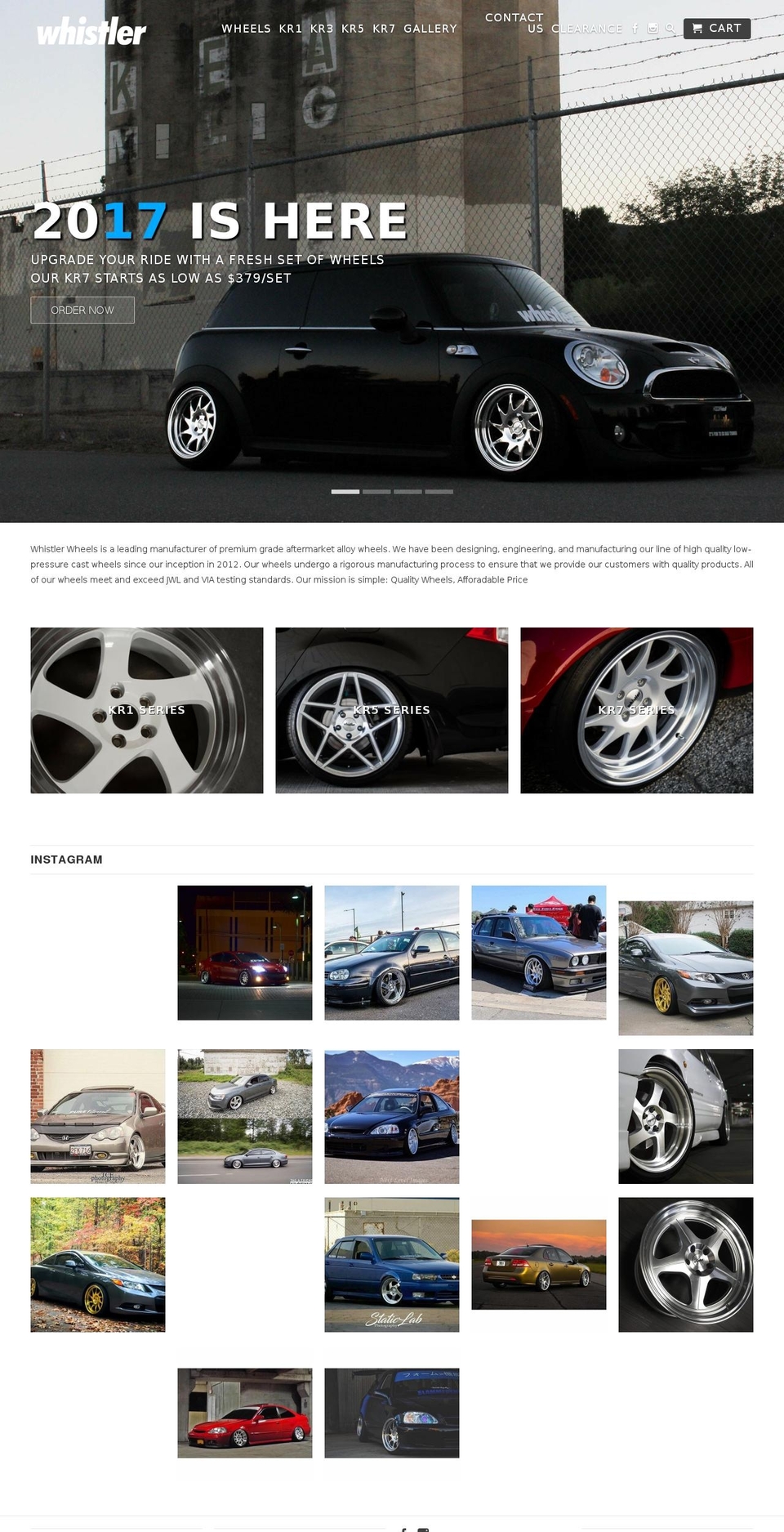whistlerwheels.com shopify website screenshot