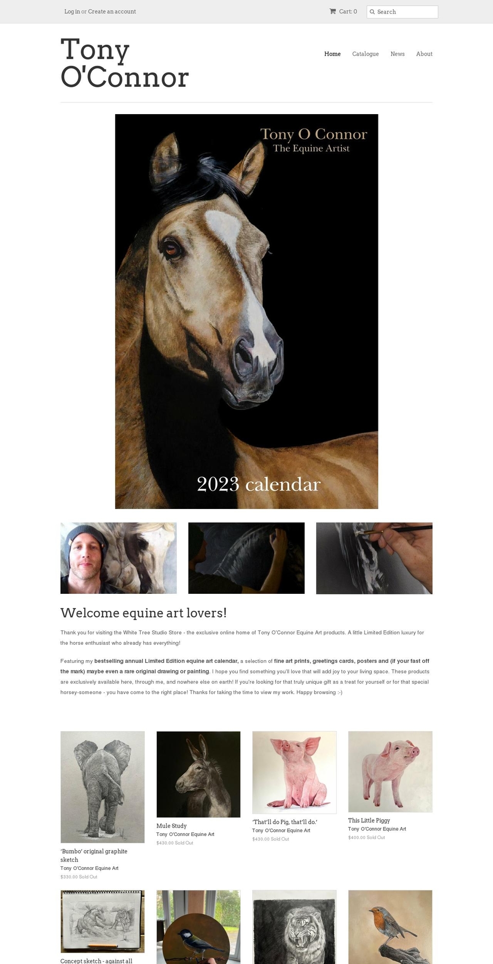 white-tree-studio-online-store.myshopify.com shopify website screenshot