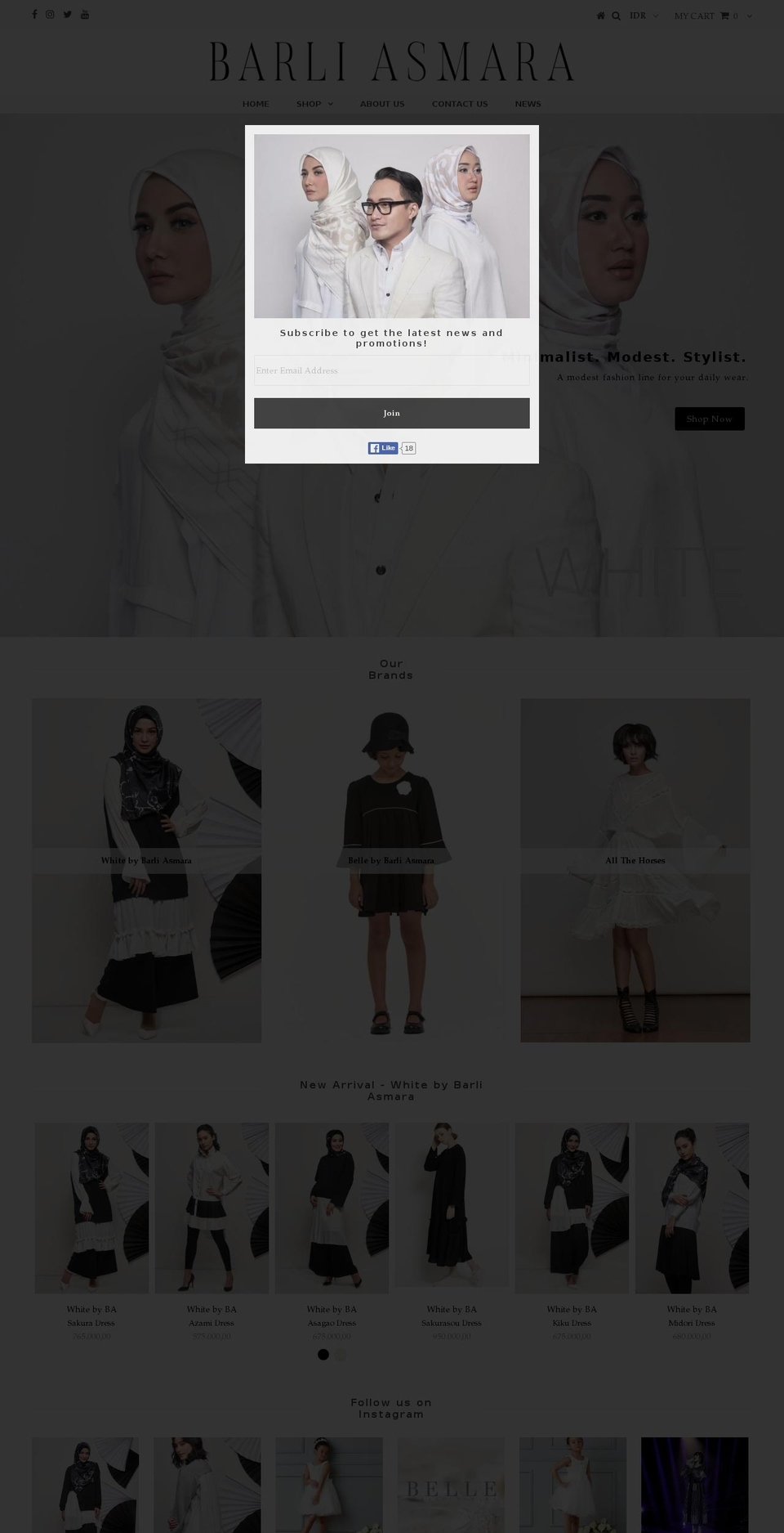whitebyba.com shopify website screenshot
