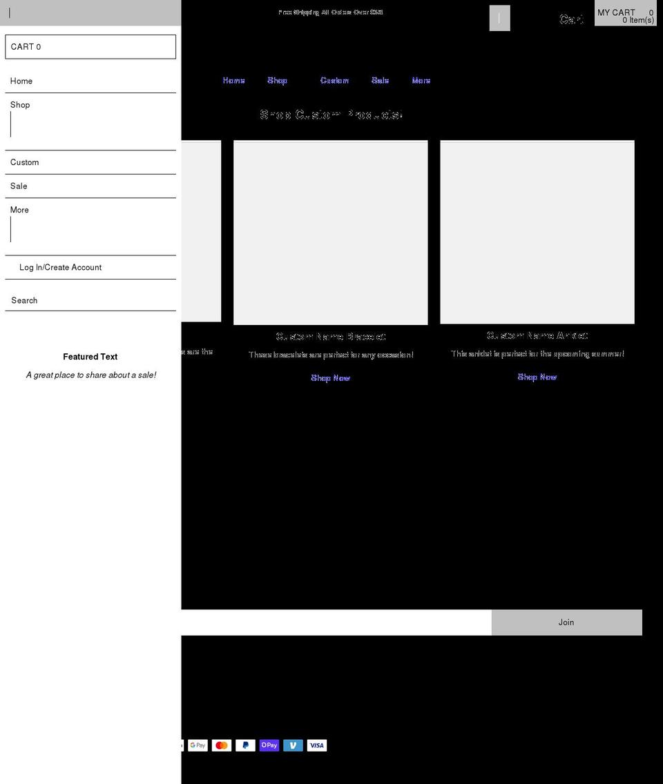 whitedaisyjewelry.com shopify website screenshot