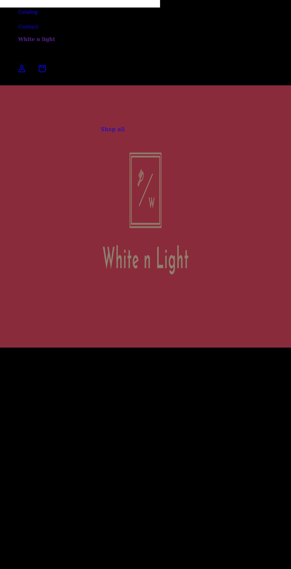 whitenlight.com shopify website screenshot