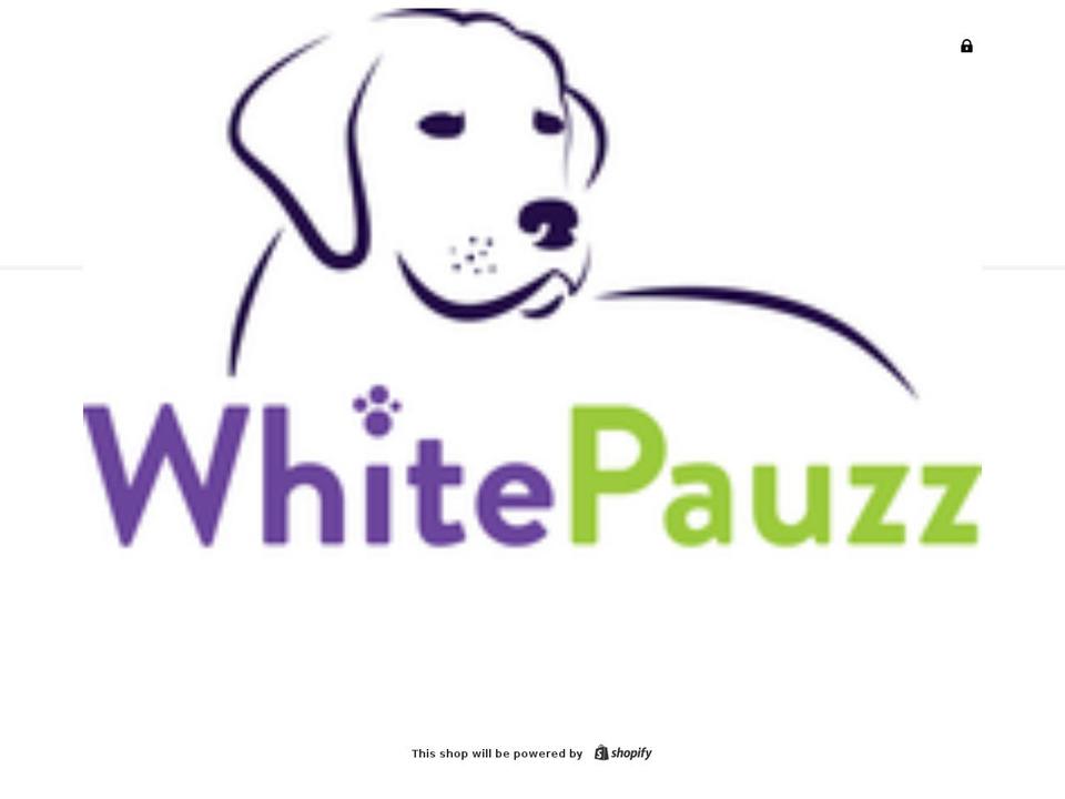 whitepaws.com shopify website screenshot