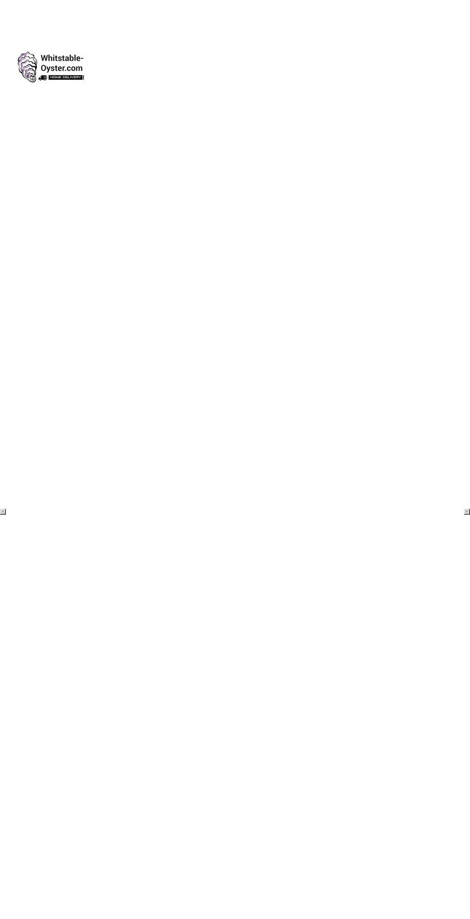 whitstable-oyster.com shopify website screenshot