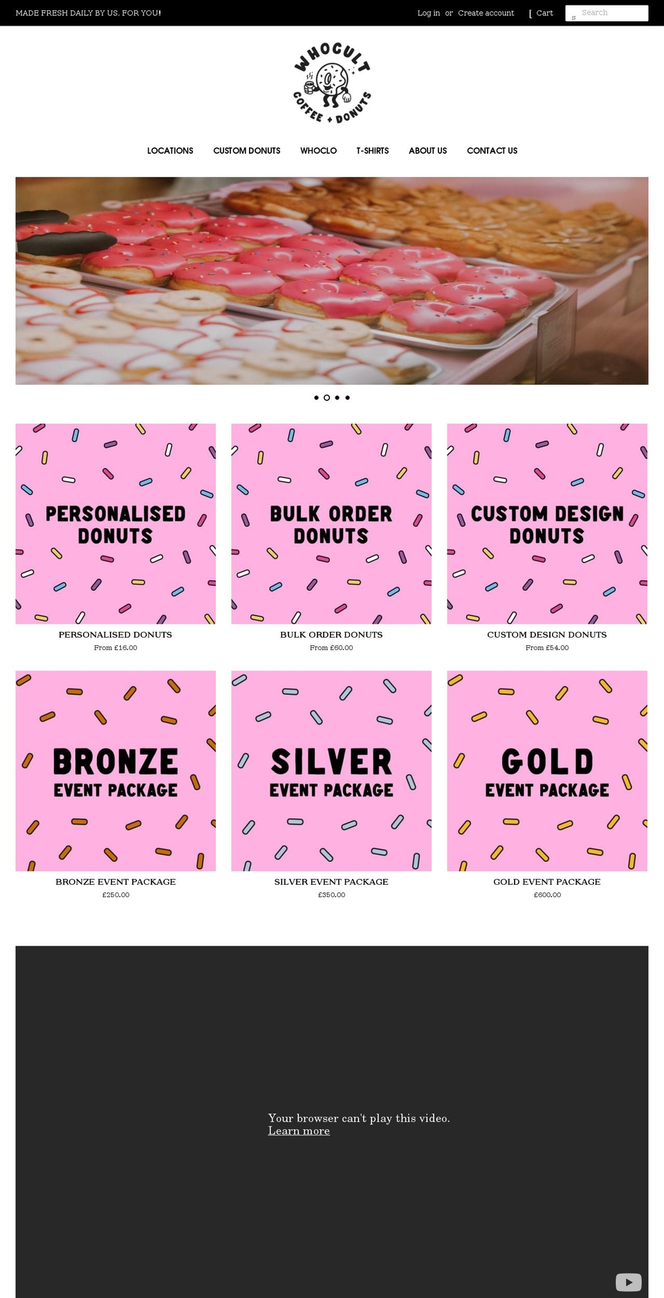 whocult.com shopify website screenshot