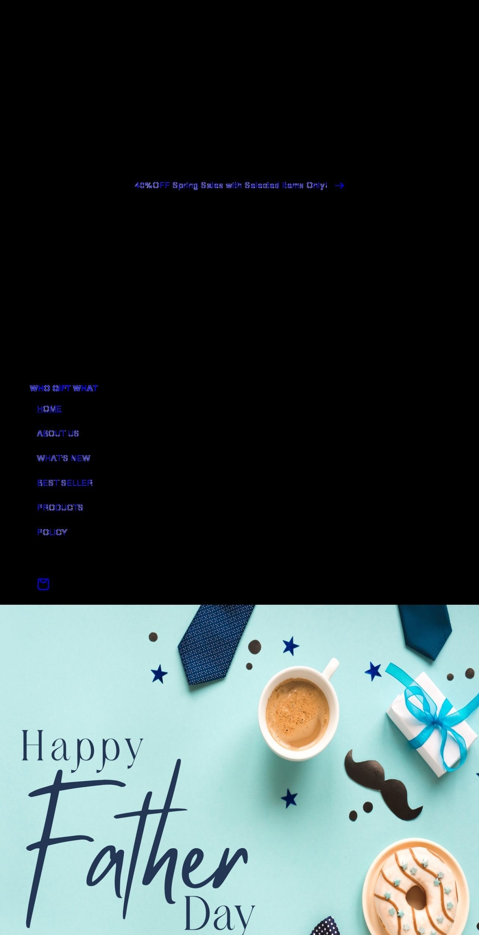 whogiftwhat.com shopify website screenshot