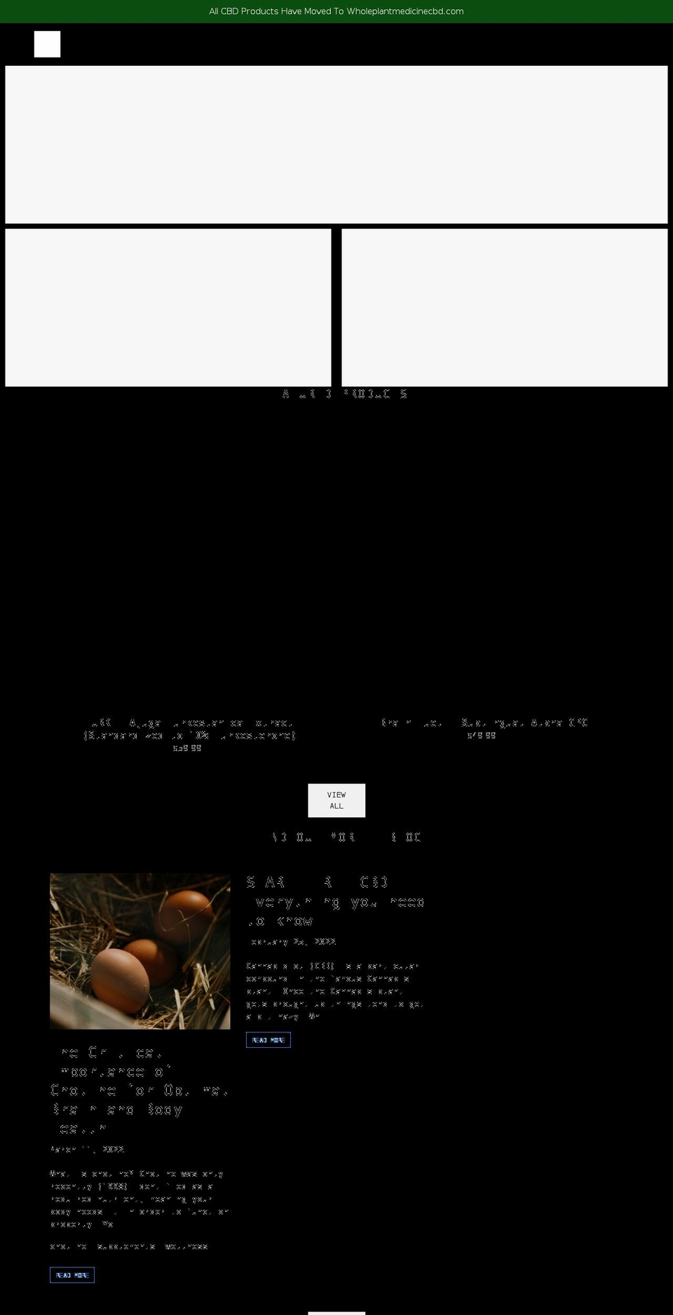 wholeplantmedicine.com shopify website screenshot